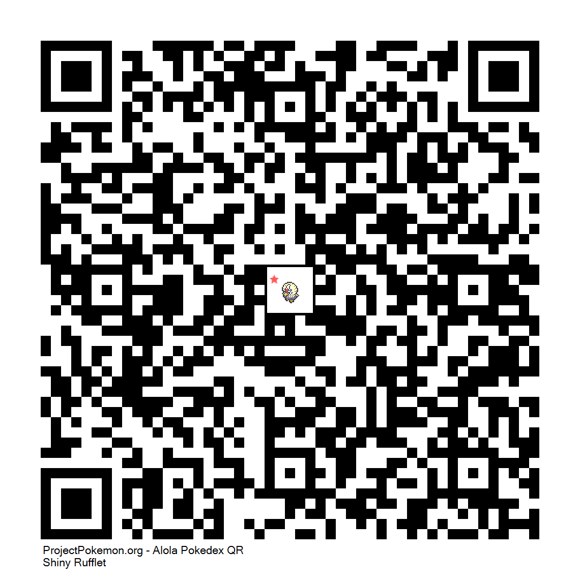 Cdigo QR de Rufflet variocolor